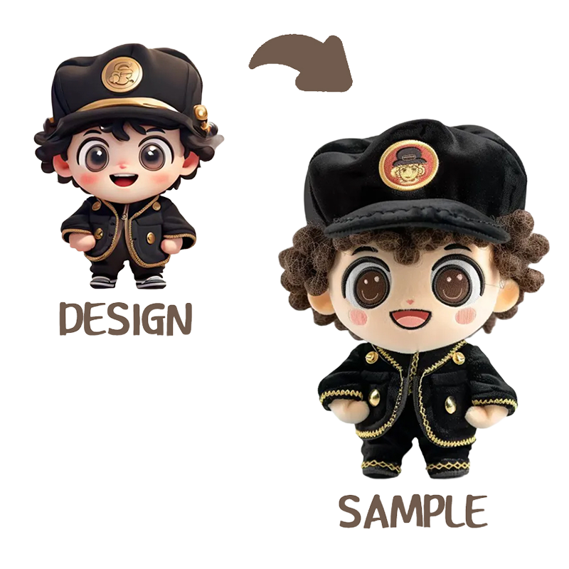 Păpuși de pluș personalizate