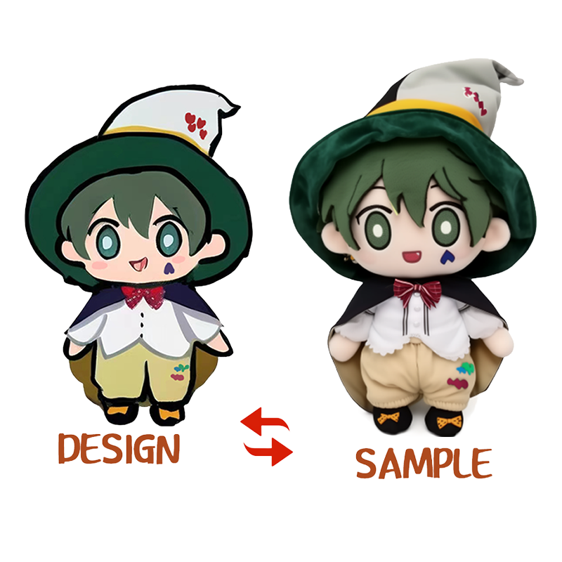 Păpuși de pluș personalizate