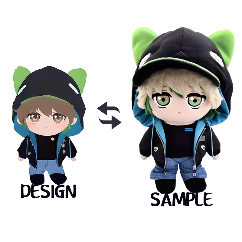 Păpuși de pluș personalizate