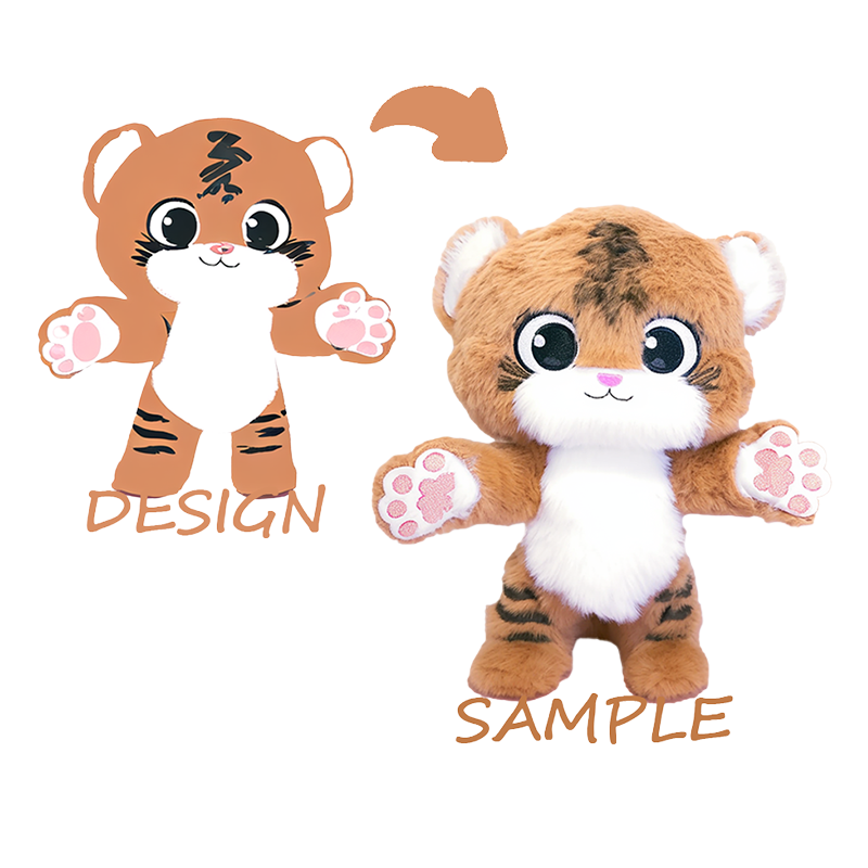 Jucării de pluș personalizate