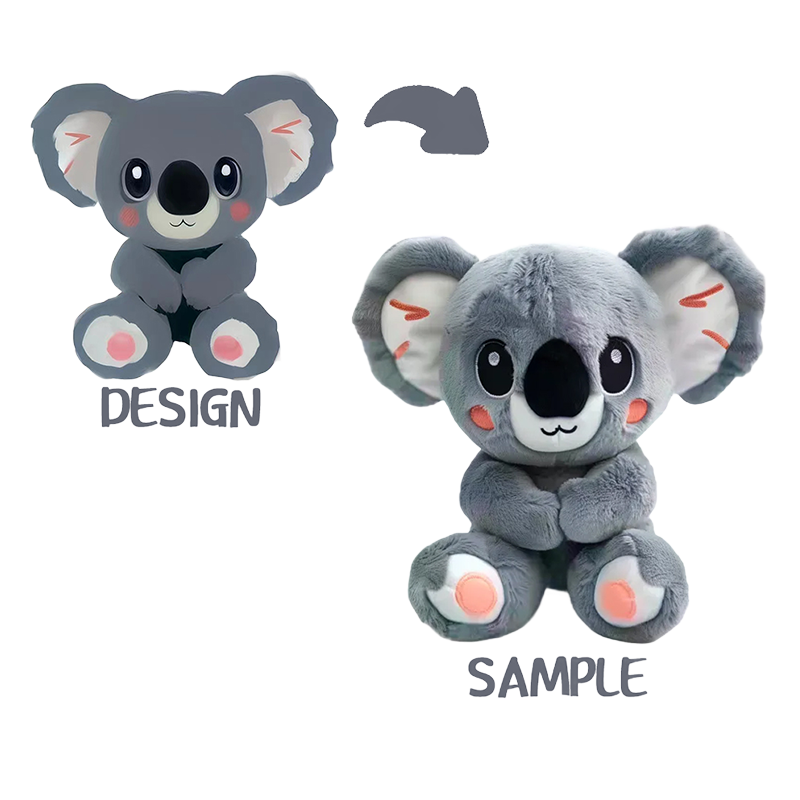 Jucării de pluș personalizate