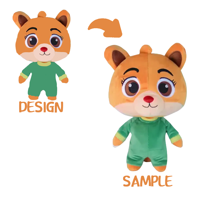 Jucării de pluș personalizate