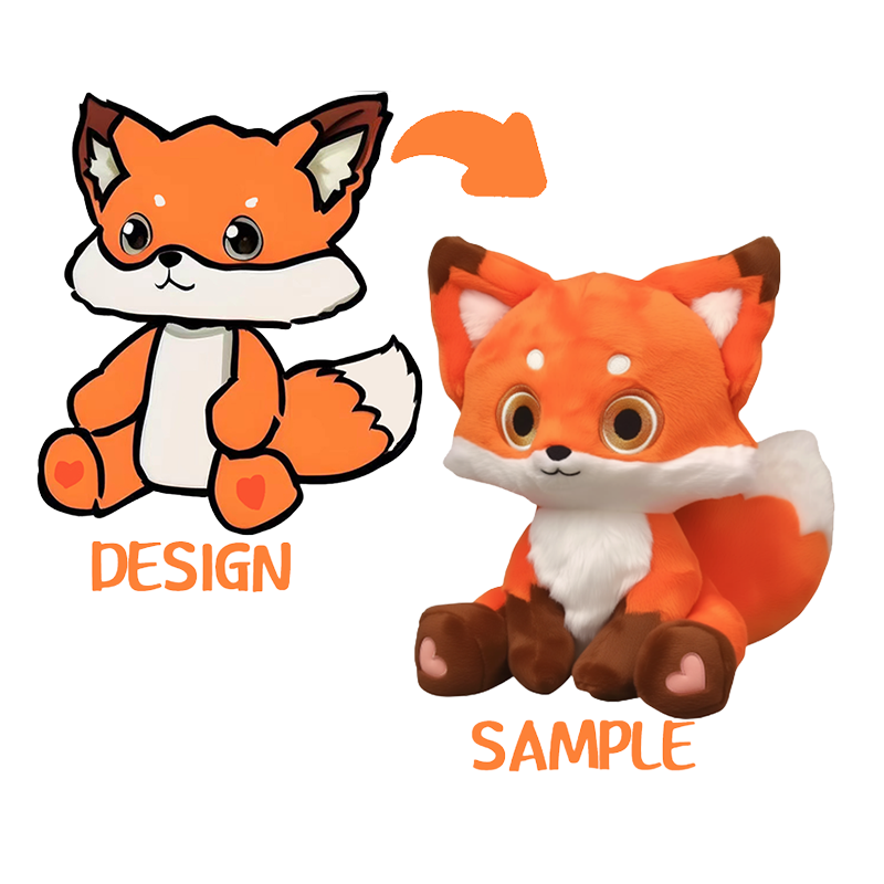 Jucării de pluș personalizate