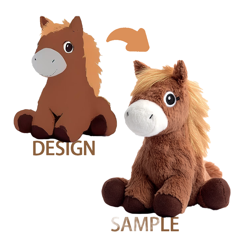 Jucării de pluș personalizate