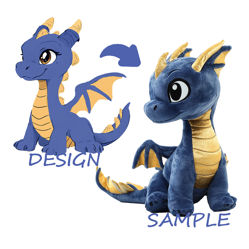 Jucării de pluș personalizate